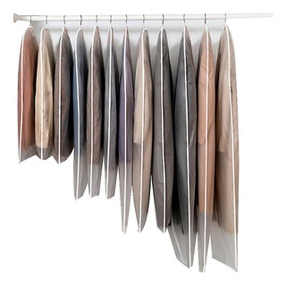 12 Bolsas Transparentes Cubre Trajes Colgar Closet 60*120cm 12 Bolsas Transparentes Cubre Trajes Colgar Closet 60*120cm