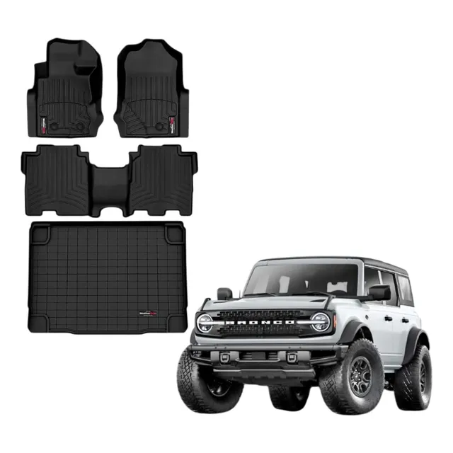 Alfombra Weather Tech Ford Bronco Wildtrak 2024+