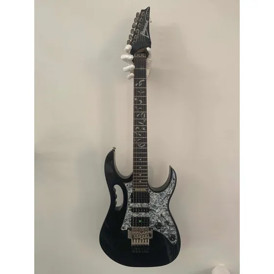 Guitarra Ibanez Jem Jr Preta Signature Stevie Vai