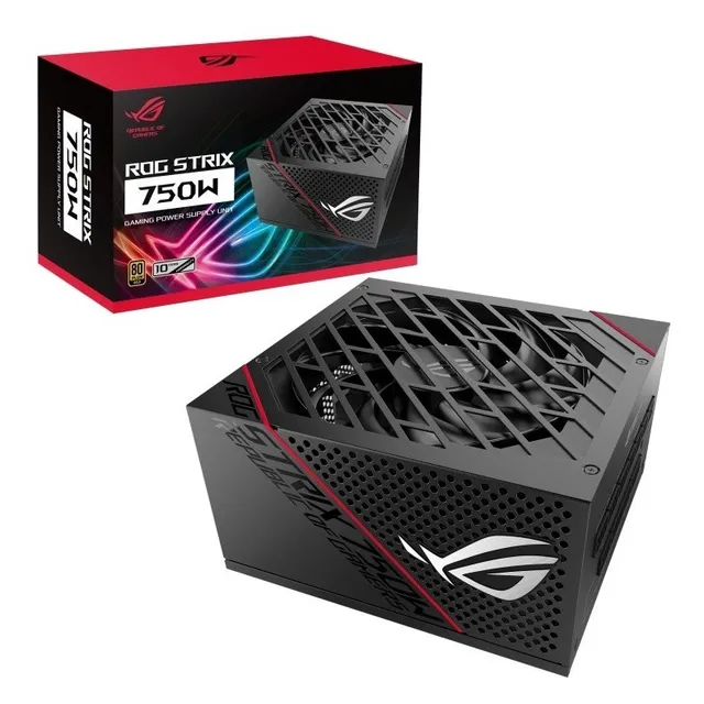 Fuente Modular Asus Rog Strix 750w 80+ Gold 135mm Atx