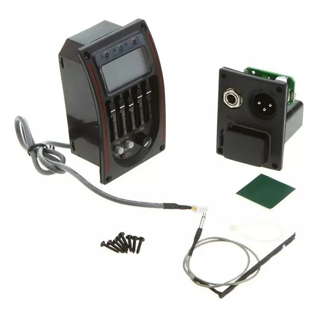 Ecualizador Lc-5 Micrófono Preamplificador Guitarra 5 Bandas
