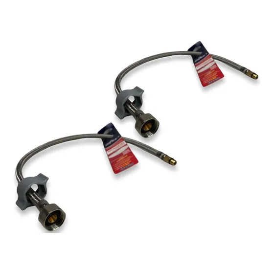 Dos Mangueras Para Monomando A.inox Coflex Al-l55