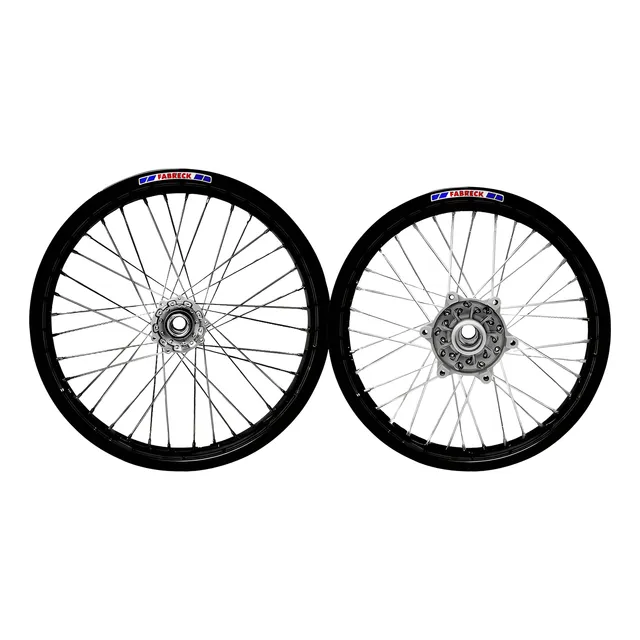 Roda Par Aluminio Fabreck Xtz 250 Lander Tenere 250 Raio 4mm