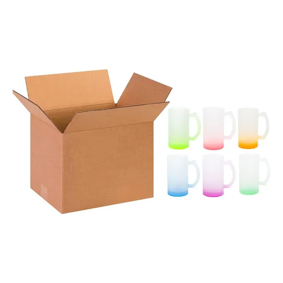 Pack 24 Shoperos Empavonados De Color Para Sublimar