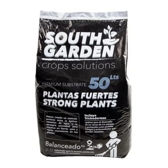 Sustrato South Garden 50l Con Tricodermas