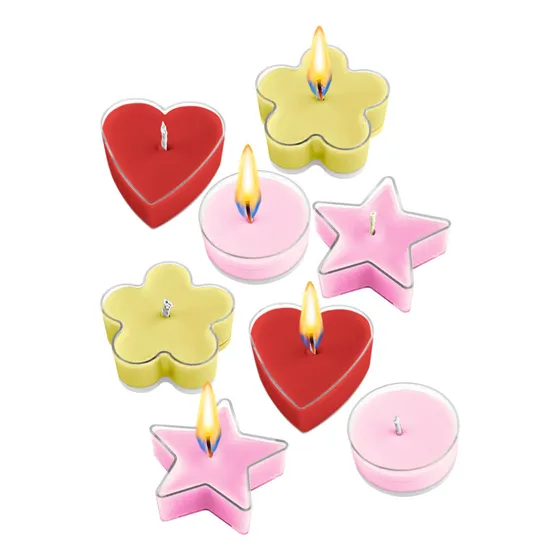 . 12pz Mini Velas Aromaticas Decorativa Spa Baño Recuerdo
