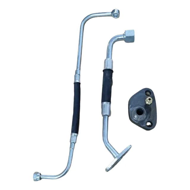 Kit Flexível Lubrificação Retorno Placa Óleo Turbo D10 D20