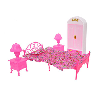 Mini Juguete De Cama Duradero, Accesorios Para Casas De Muñe Mini Juguete De Cama Duradero, Accesorios Para Casas De Muñe