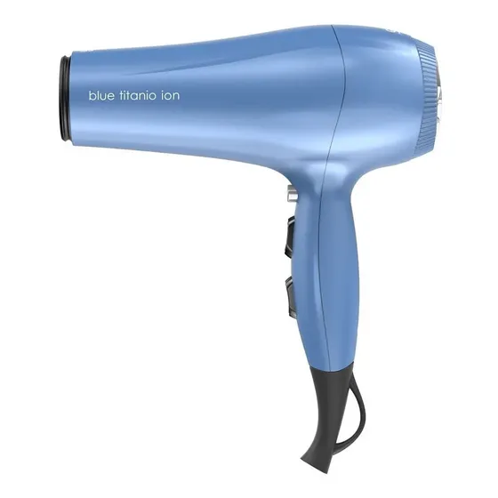 Secador De Cabello Gama Mistral Blue Titanium St 2200w Color Azul