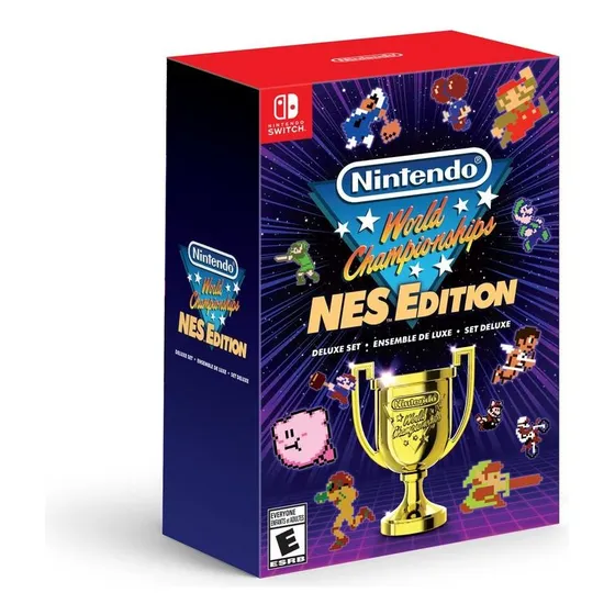 Nintendo World Championships Nes Edition Switch Midia Fisica Deluxe Set
