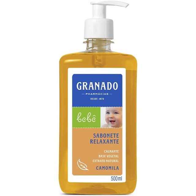 Sabonete LĂquido Granado BebĂŞ Camomila 500 Ml Sabonete LĂquido Granado BebĂŞ Camomila 500 Ml