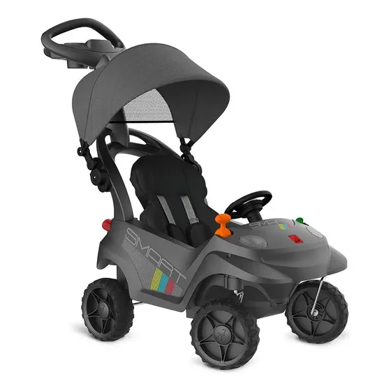 Carrinho Passeio Smart Baby Comfort Grafite Bandeirante