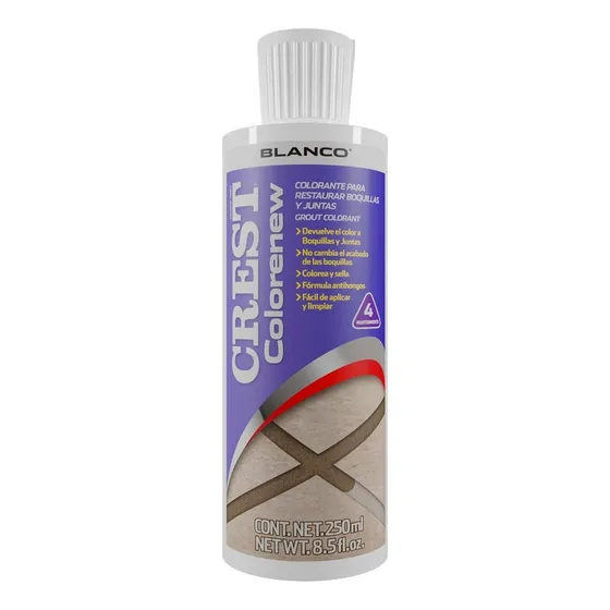 Restaurador De Boquillas Crest Color Renew Blanco 250 Ml Blanco Satinado