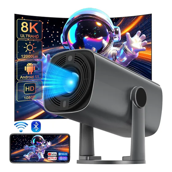 Proyector Portatil Professiona 8k Android 11 Wifi Baratos