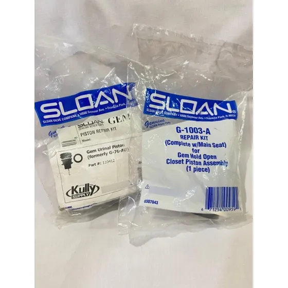 Kit De Reparación Fluxometro Piston Sloan G1003a G1002a