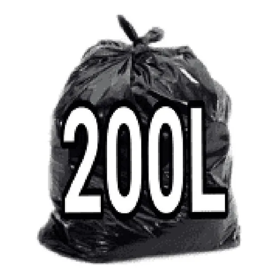 Saco Para Lixo 200 Litros P7 Reforçado C/ 50 Unidades