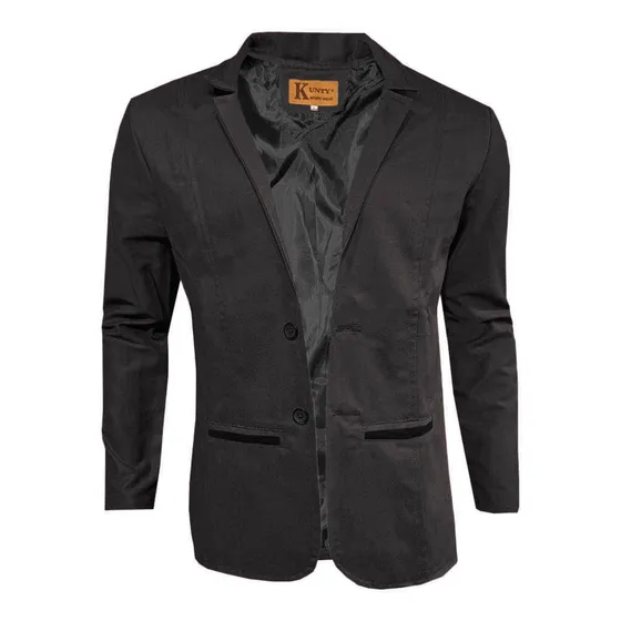 Chaqueta O Bleiser De Dril Para Caballero, Con O Sin Coderas