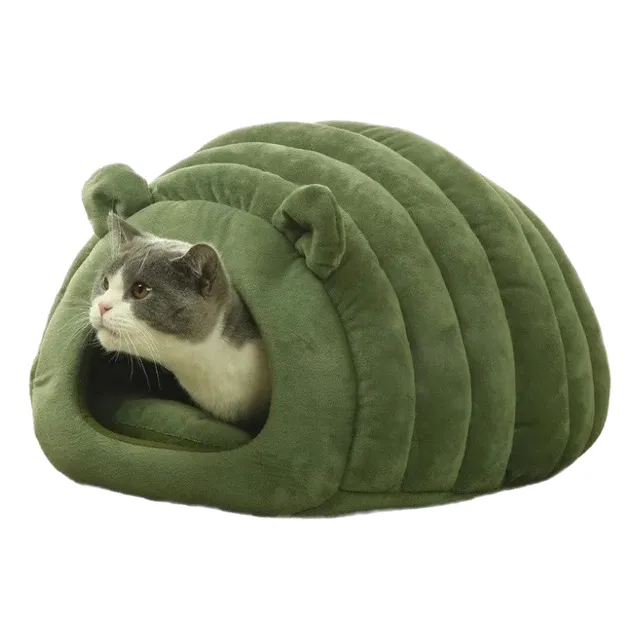 Cama Tipo Iglú Para Perros O Gatos 
