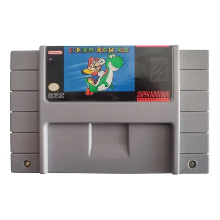 Super Mario World Japonés - Super Nintendo (Reacondicionado)