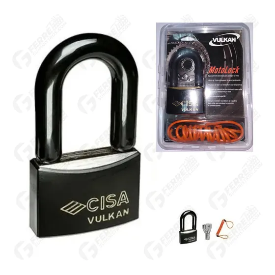 Cisa Candado Vulkan Motolock 60mm Moto