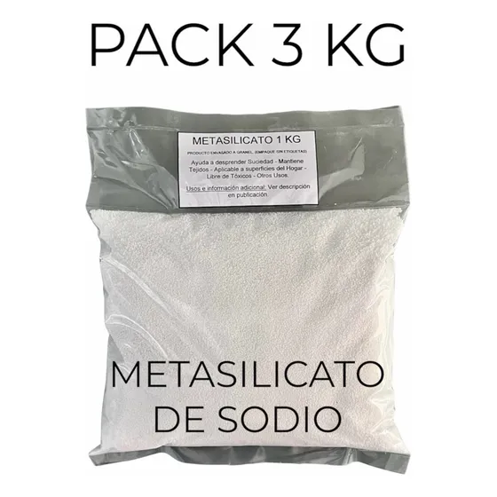 Metasilicato De Sodio Múltiples Usos 3 Kg