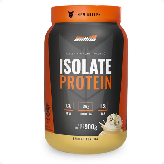 Isolate Protein Proteína Isolada 900g New Milen Zero Lactose