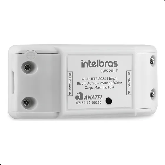 Controlador Smart Intelbras Wi-fi Ews 201e Automação Casa