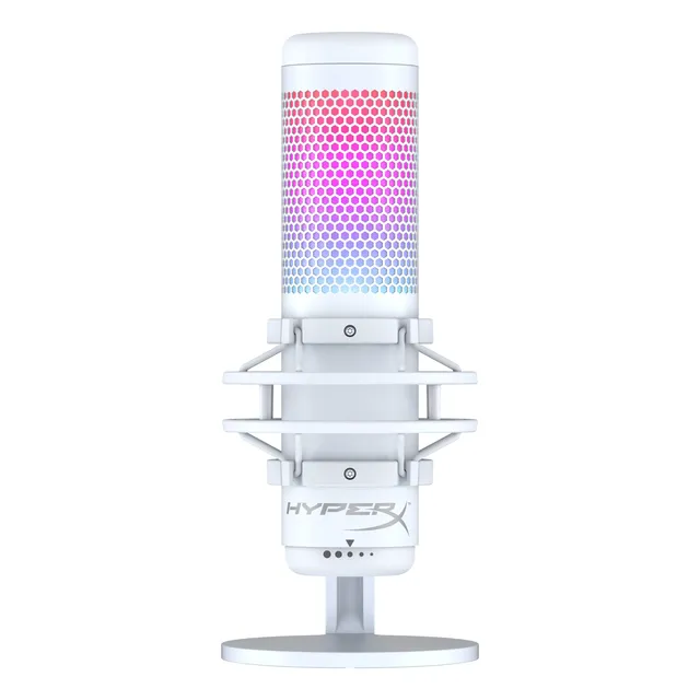 Micrófono Hyperx Quadcast S Con Condensador Usb Rgb Para Pc/