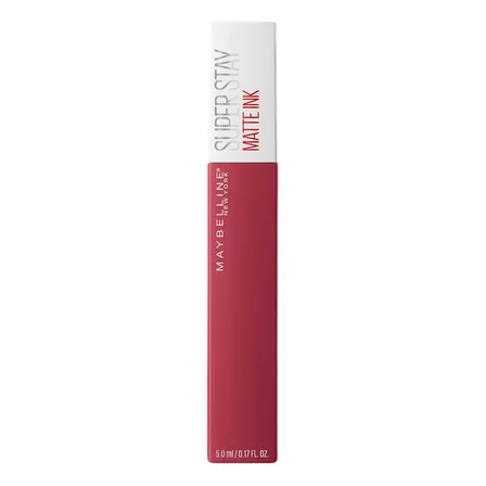 Labial Líquido Maybelline New York Super Stay Matte Ink Acabado Mate Color 80 Ruler