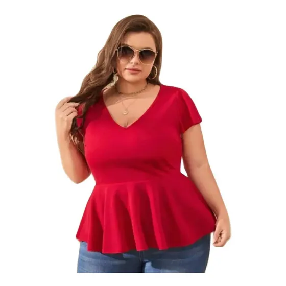 Blusas Talla Plus Variadas