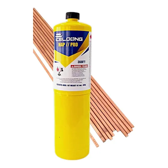 Kit Lata Map   + Varilla Harris Soldar  Refrigeracion