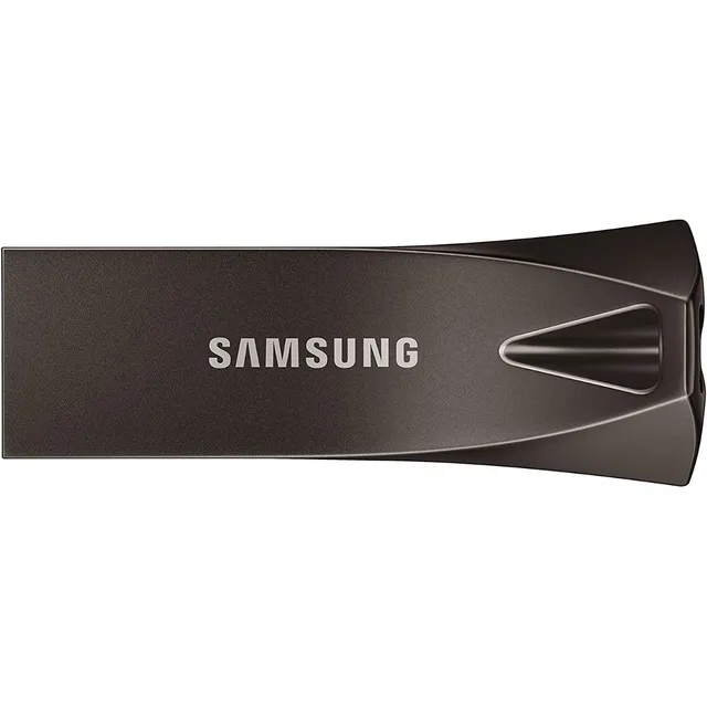 Memoria USB Samsung Bar Plus MUF-128BA 128GB 3.1 Gen 1 gris oscuro