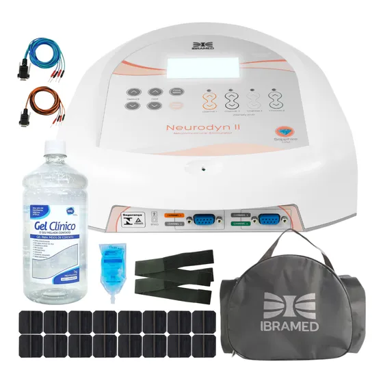 Neurodyn Ii Ibramed Corrente Russa, Tens E Fes + Brinde 