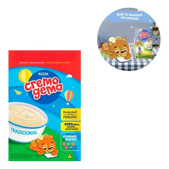 gau Amdo lho Cremogema Tradco al Sem Glúte aze a