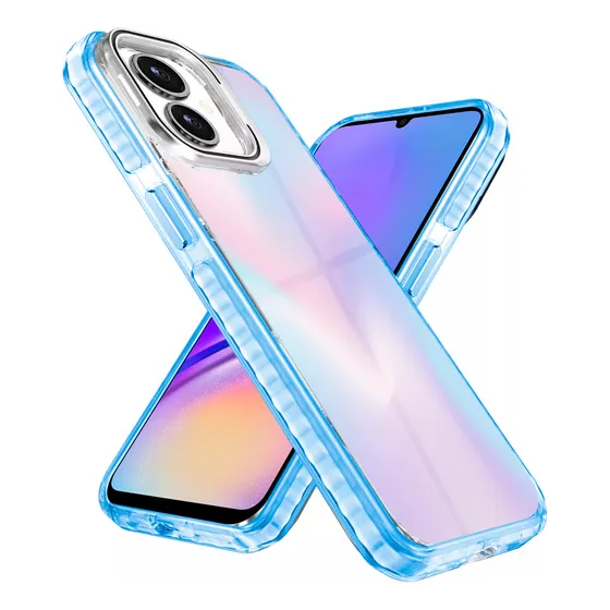 Funda Para Samsung Efecto Láser  Soporte Bisel Cámara 