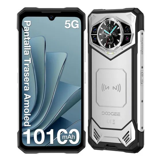Smartphone Doogee S200 5g Celulares with Double Sim Gray 256 Gb Storage 32 Gb Dam Android