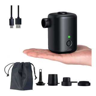 Bomba De Aire Eléctrica Recargable Usb Para Inflar Y Desinfl Bomba De Aire Eléctrica Recargable Usb Para Inflar Y Desinfl
