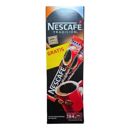 Café - Nescafé Tradición Sachet 96 Unidades