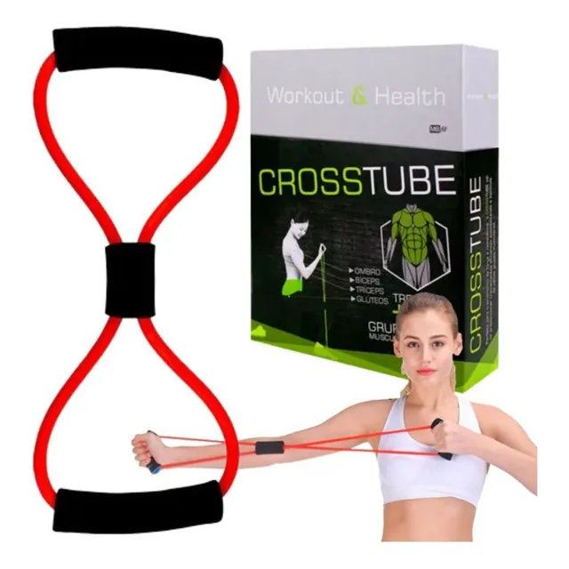Elastico Exercicios Treino Musculação Extensor Academia Fit