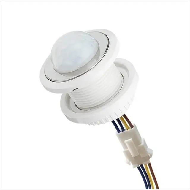 Interruptor Sensor De Movimiento Pir, 220v, Puedes Ajustar!