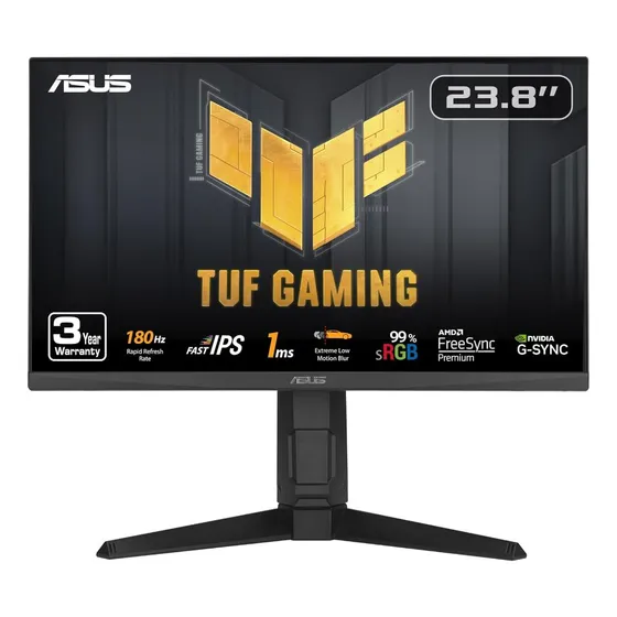 Monitor Gamer 24 Asus Tuf Gaming Full Hd 180hz 1ms Vg249ql3a Color Negro