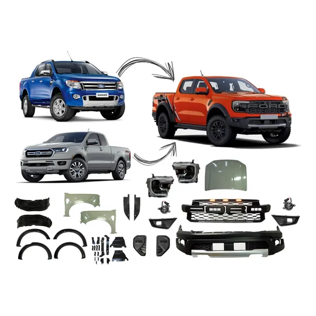 Body Kit Ford Ranger 2012-2021 Upgrade A Raptor 2023 