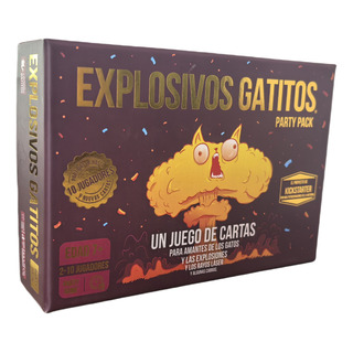 Explosivos Gatitos Party Pack 2-10 Juego De Mesa En Español Explosivos Gatitos Party Pack 2-10 Juego De Mesa En Español