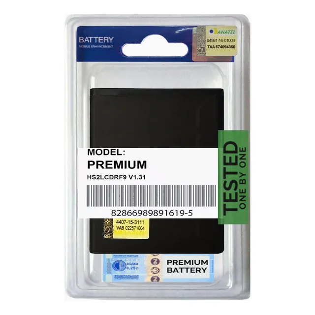 Kit Flex Battria Para Multilaser Ms40 + Nova Duração + Imed