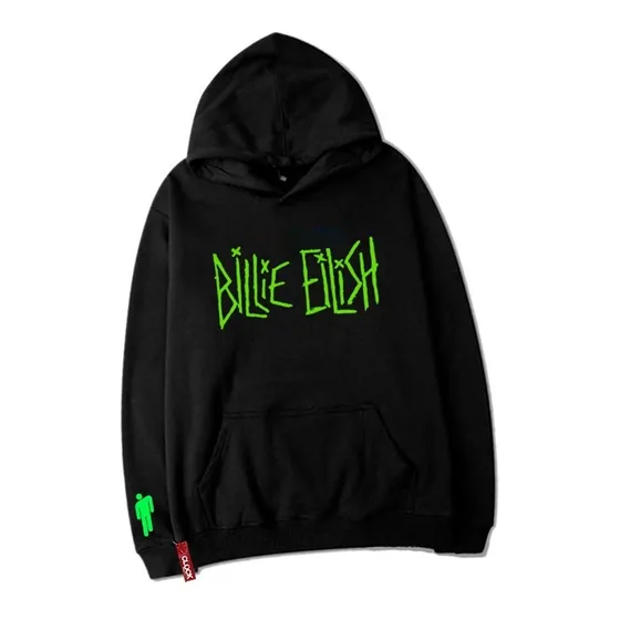 Sudadera Con Gorro Billie Eilish Edic Especial Ocean Eyes 