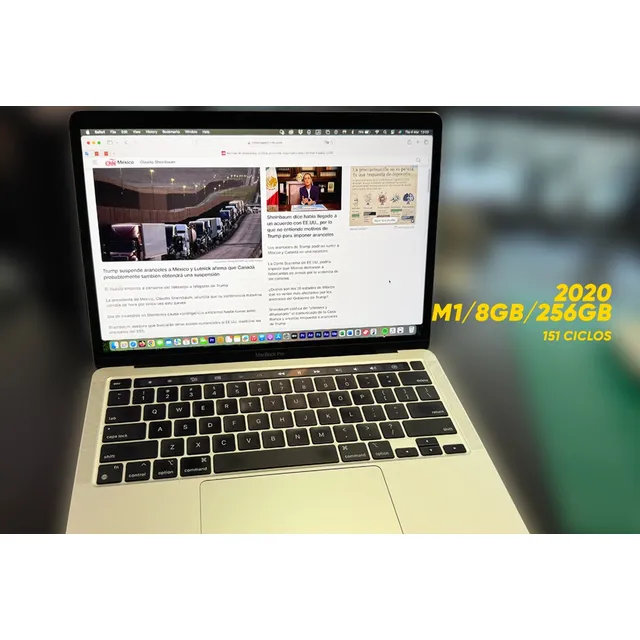 Apple Macbook Pro 13  Chip M1 256 Gb Ssd 8 Gb Ram Año 2020 Plateado