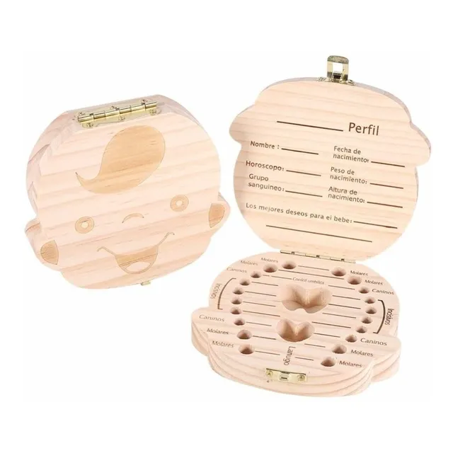Caja De Dientes De Leche Para Bebé 