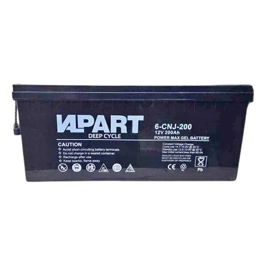 Bateria Gel Sellada 12v-200ah Ciclo Profundo Gel200/6cnj-200