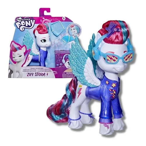 Muñeca Zipp Storm de My Little Pony - Brillantes aventuras | Hasbro