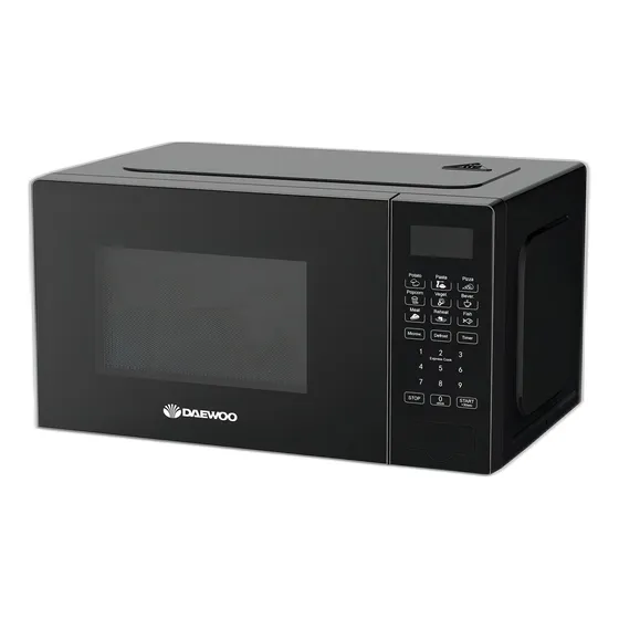 Microondas Digital Negro Daewoo 20 Lts 700w Damwo20db